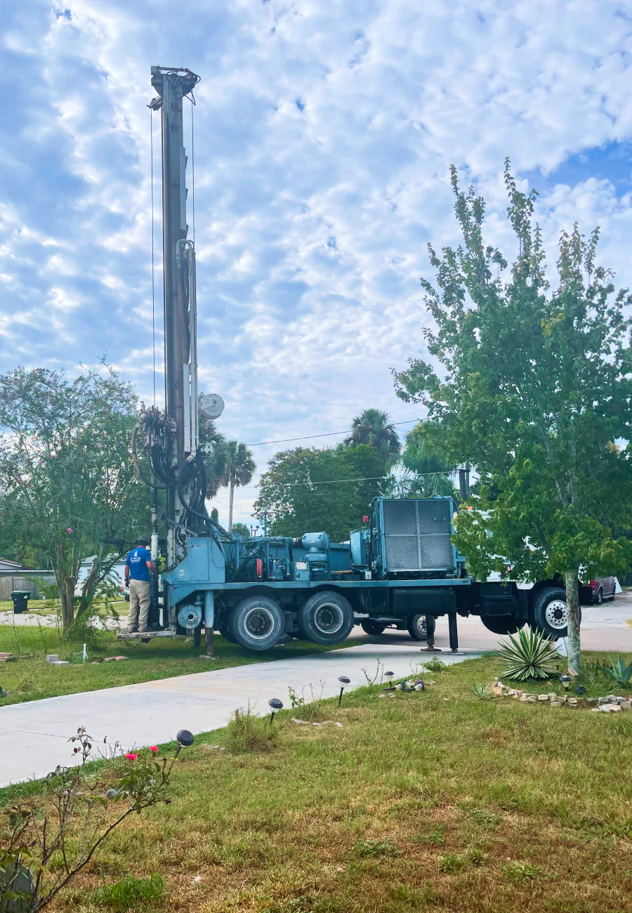 professional well drilling service